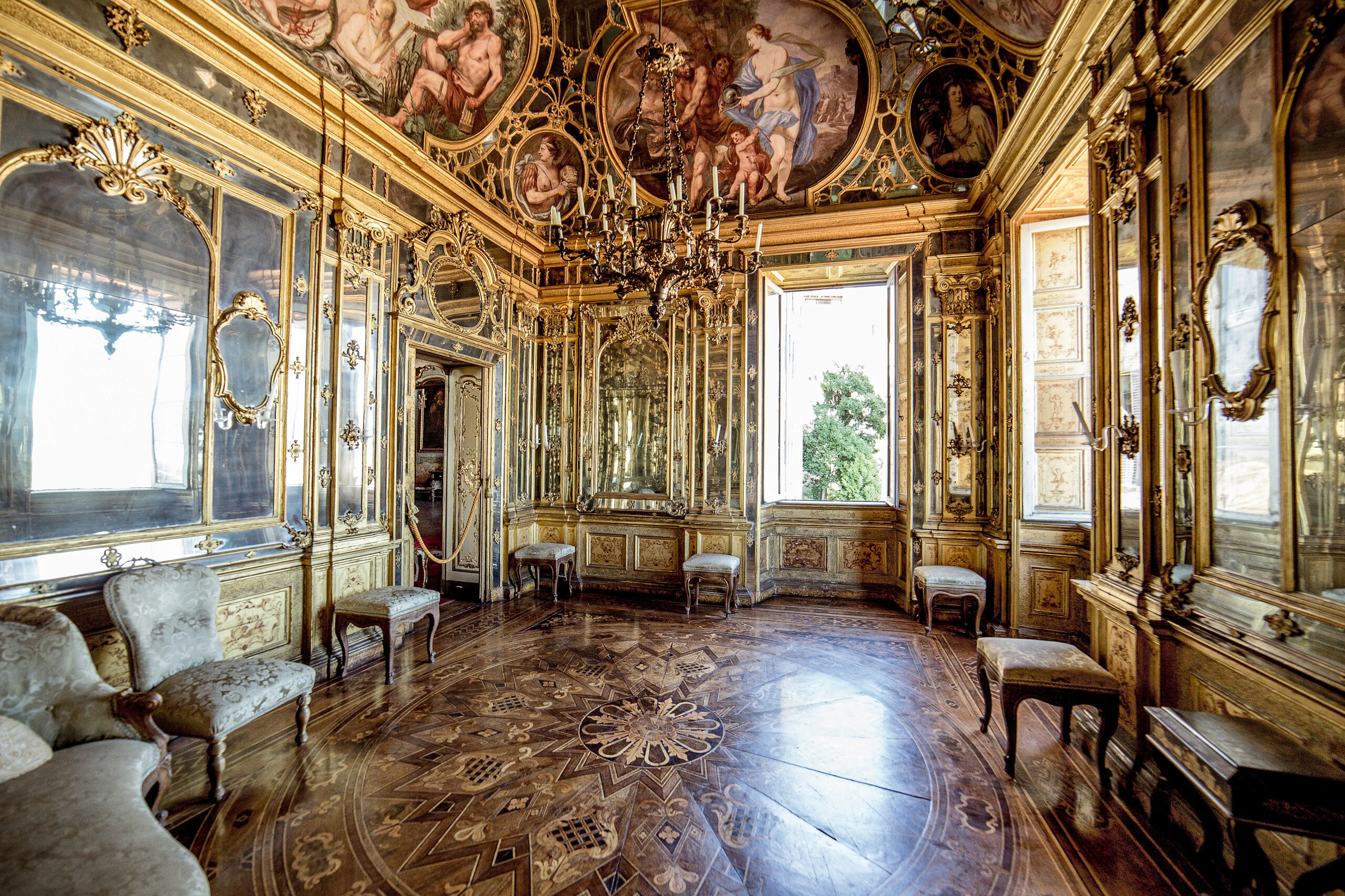 Sala Specchi Palazzo Terzi Bergamo