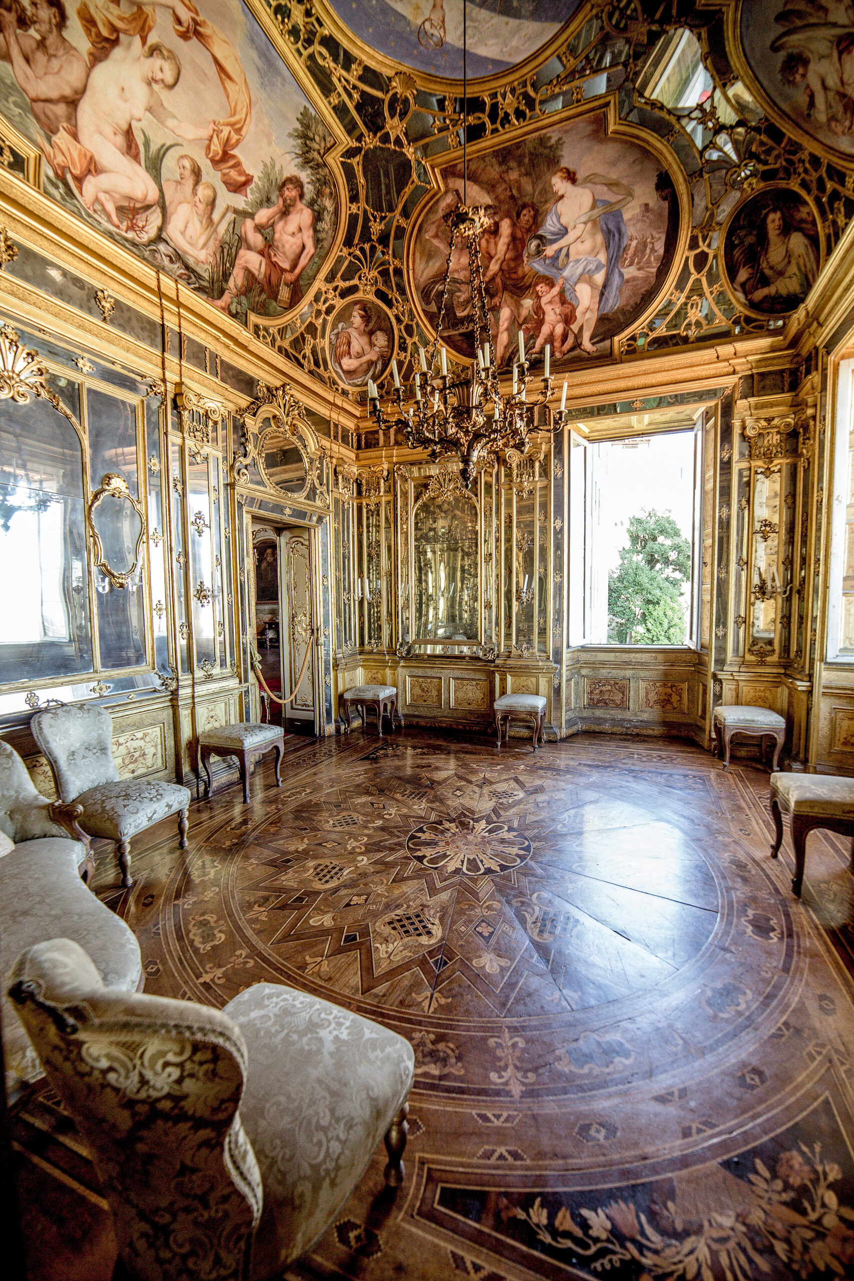 Sala degli Specchi Palazzo Terzi Bergamo